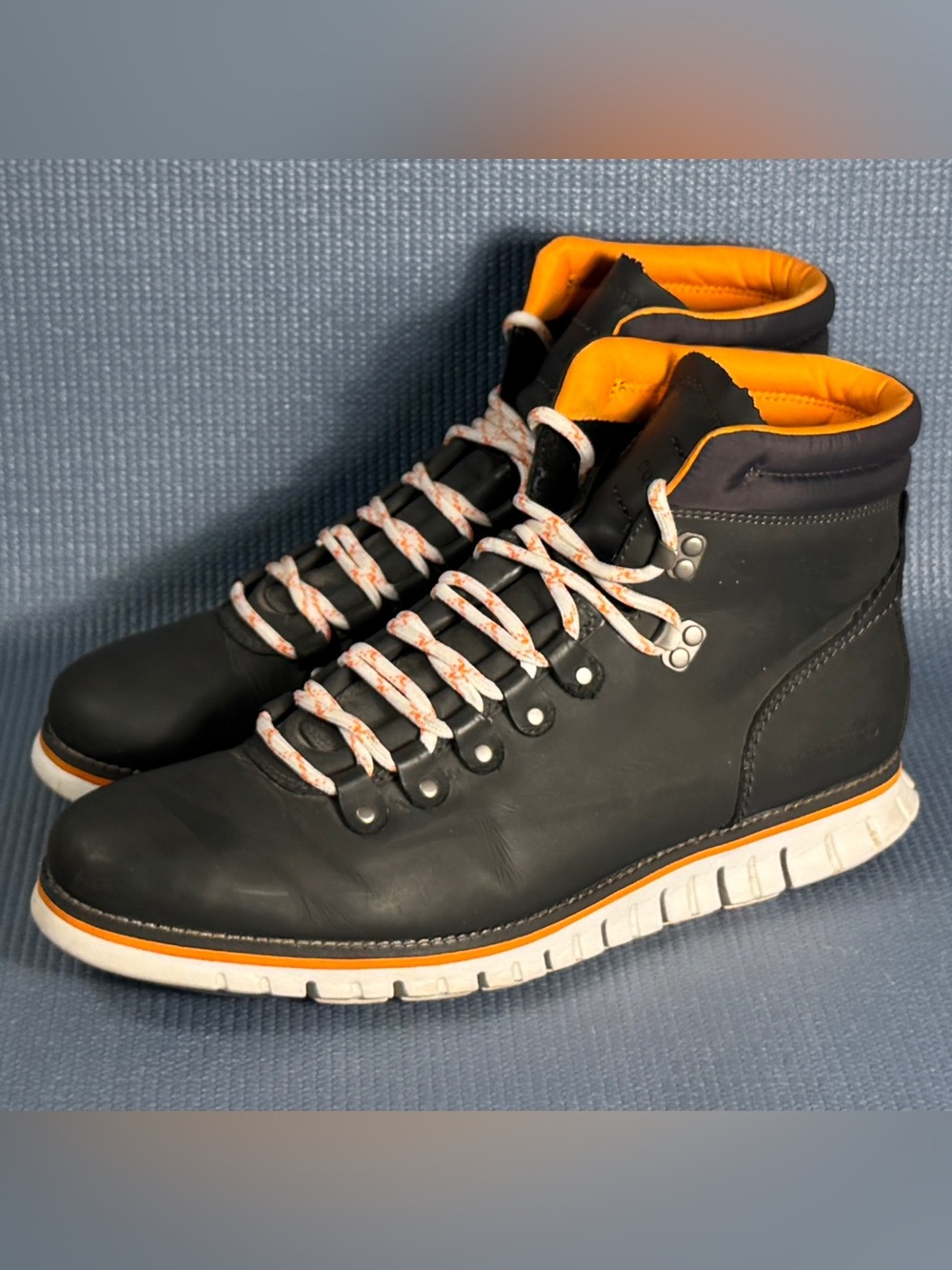 Cole Haan Men's Zerogrand Hiker Waterproof Hiking Boot C31627 Gray Size 10
